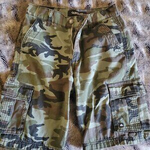 Boys camo quicksilver shorts- size 24